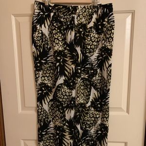 Pineapple print pants!